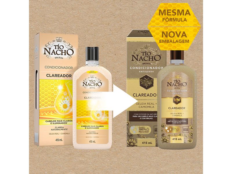 Condicionador Tio Nacho Clareador 415ml