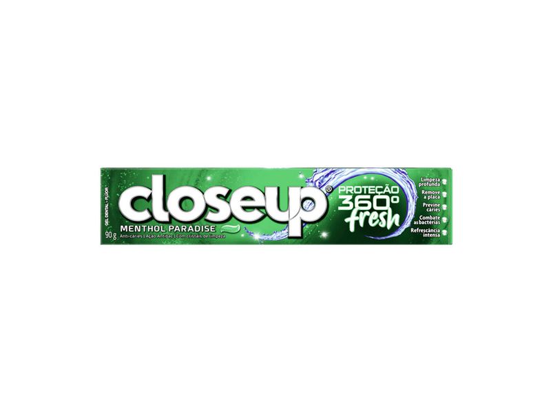 Gel-Dental-Close-Up-Protecao-360º-Fresh-Mentol-Paradise-90g