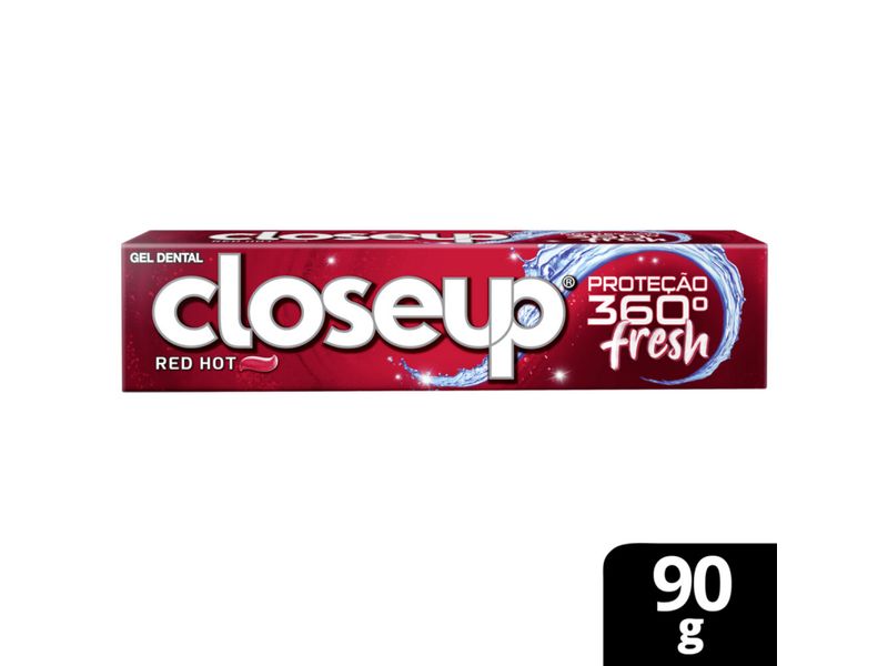 Gel-Dental-Closeup-Protecao-360º-Fresh-Red-Hot-90g