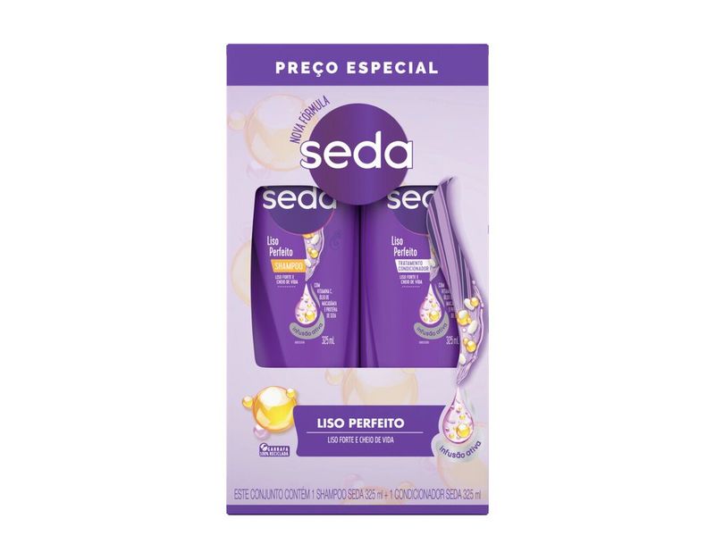 Kit-Shampoo---Condicionador-Seda-Liso-Perfeito-325ml