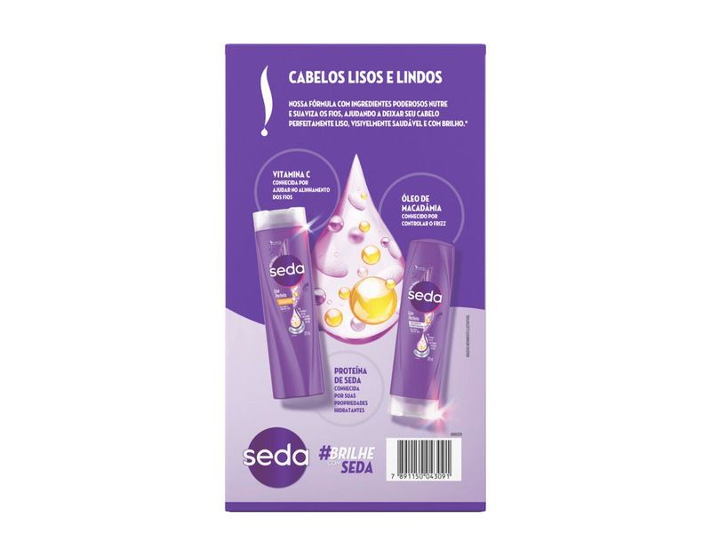 Kit-Shampoo---Condicionador-Seda-Liso-Perfeito-325ml