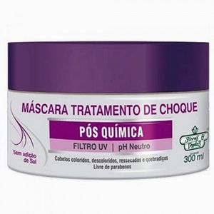 Máscara de Tratamento Flores e Vegetais Pós Química 250g