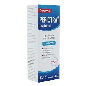 Solução Bucal Periotrat Sem Álcool Menta 250ml