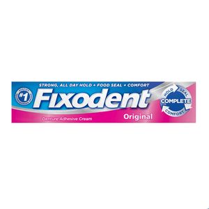 Creme Fixador de Dentaduras Fixodent Original 68g