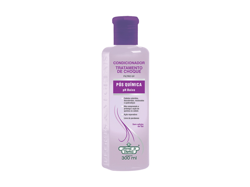 Condicionador Flores e Vegetais Pós Química 300ml