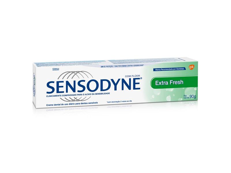 Creme-Dental-Sensodyne-Extra-Fresh-Sabor-Menta-90g