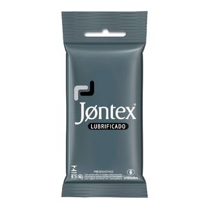 Preservativo Jontex Lubrificado 6 Unidades