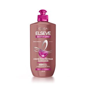 Creme para Pentear Elseve L'oréal Paris Quera-Liso 250ml