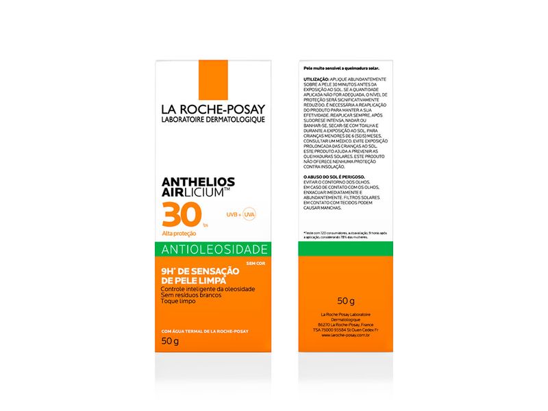 Protetor-Solar-Facial-Antioleosidade-La-Roche-Posay-Anthelios-Airlicium-FPS30-50g