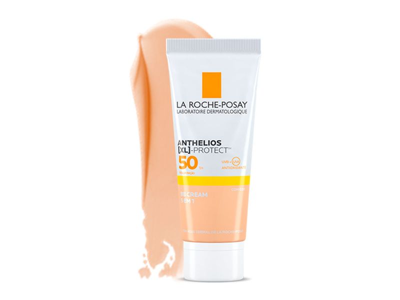 Protetor-Solar-Facial-5em1-La-Roche-Posay-Anthelios-BB-Cream-FPS50-40g