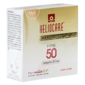 Heliocare Max Defense FPS50 Compacto Oil Free (fair) 10g