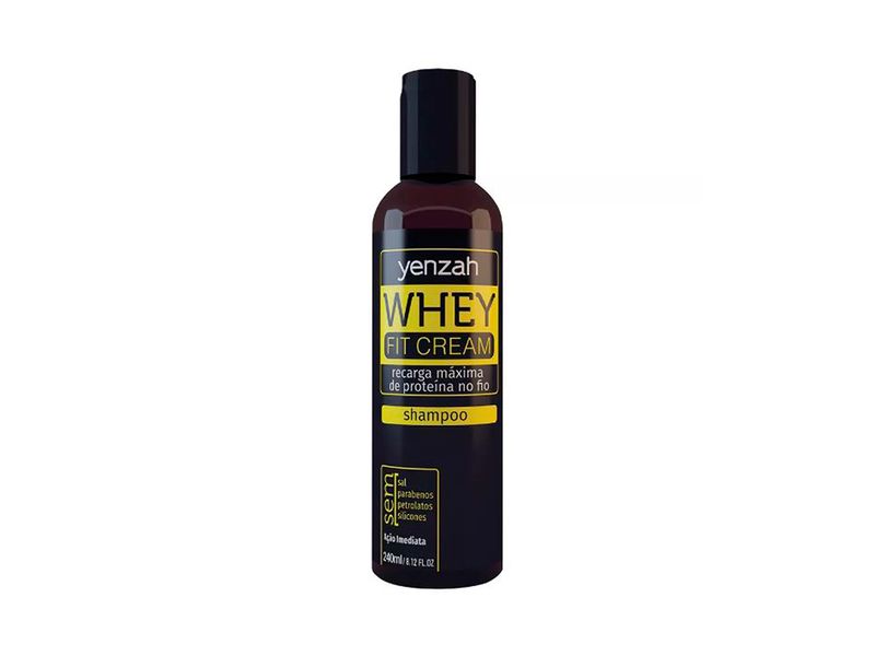 Shampoo-Power-Whey-Fit-Cream-Yenzah-240mL
