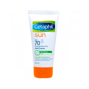 Protetor Solar Cetaphil Sun Gel Creme FPS 70 50ml