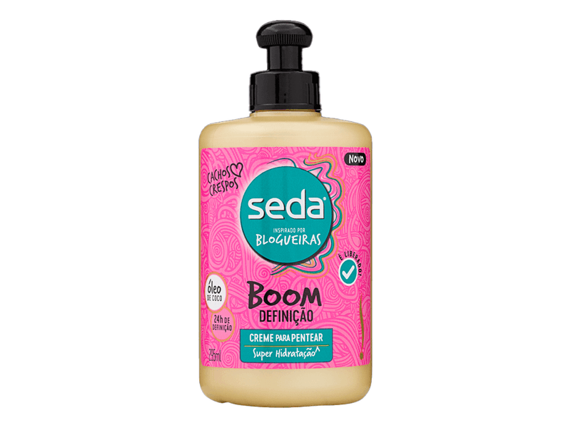Creme para Pentear Seda Boom Definição 295ml