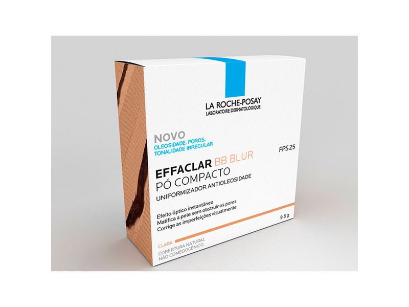 Po-Compacto-Effaclar-BB-Blur-La-Roche-Posay-Cor-Clara-95g