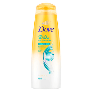 Shampoo Dove Brilho + Óleo Micelar 400ml