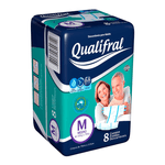 Fraldas-Descartaveis-Geriatrica-Qualifral-M-8-Unidades