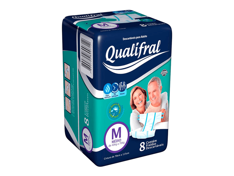 Fraldas-Descartaveis-Geriatrica-Qualifral-M-8-Unidades