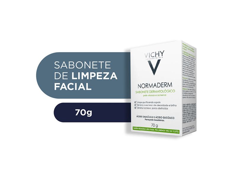 Sabonete-Limpeza-Facial-Vichy-Normaderm-70g