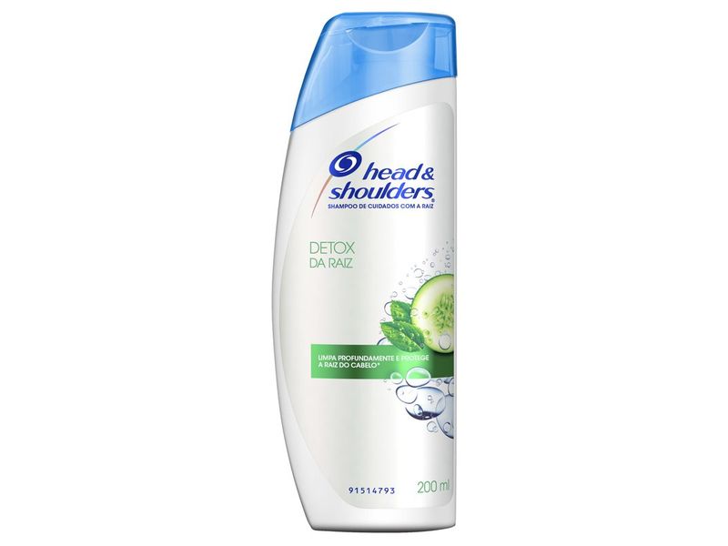 Shampoo Head&Shoulders Detox da Raiz 200ml