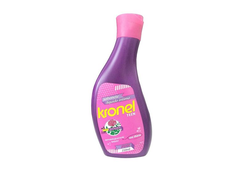 Sabonete-Liquido-Kronel--Teen-Pink-Infantil--Intimo-250ml