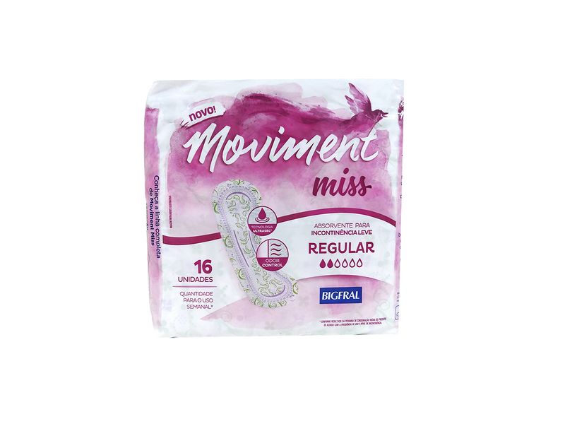 Absorvente-Bigfral-Moviment-Miss-Regular-16-unidades