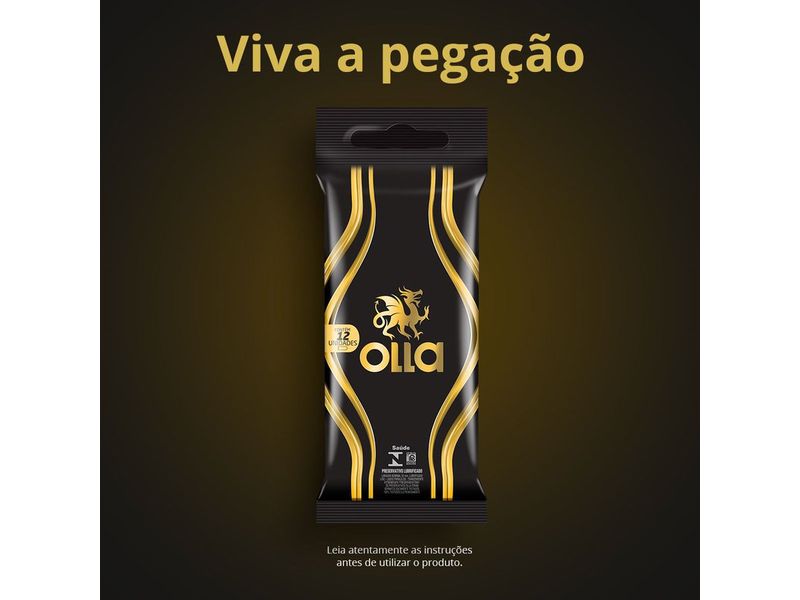Preservativo Olla Lubrificado 12 Unidades