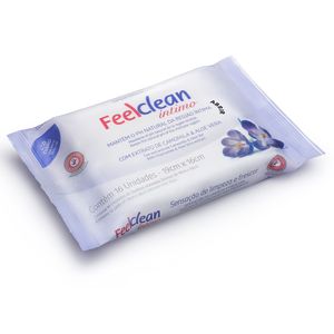 Lenços Umedecidos Intimo Feelclean 16 Unidades