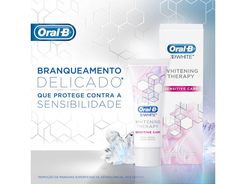 Creme-Dental-Oral-B-3D-White-Whitening-Therapy-Sensitive-Care-90g