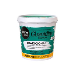 Creme Relaxante Salon Line Guanidina Força Média 218g