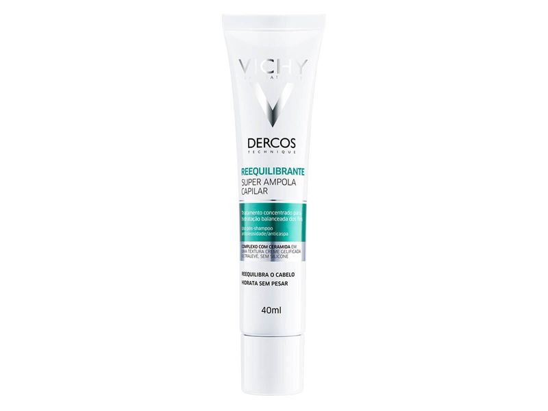 Super Ampola Capilar Vichy Dercos Reequilibrante 40ml