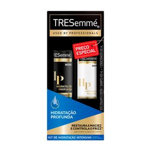 Kit Shampoo Tresemmé Hidratação Profunda 400ml + Condicionador 200ml