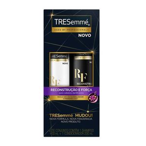 Kit Tresemmé Reconstrução e Força Shampoo 400ml + Condicionador 200ml