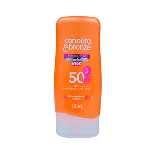 Protetor Solar Cenoura & Bronze Kids FPS50 110ml