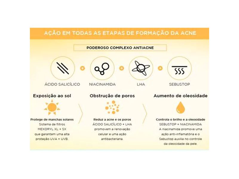 Protetor-Solar-Facial-Vichy-Ideal-Soleil-Antiacne-FPS30-40g