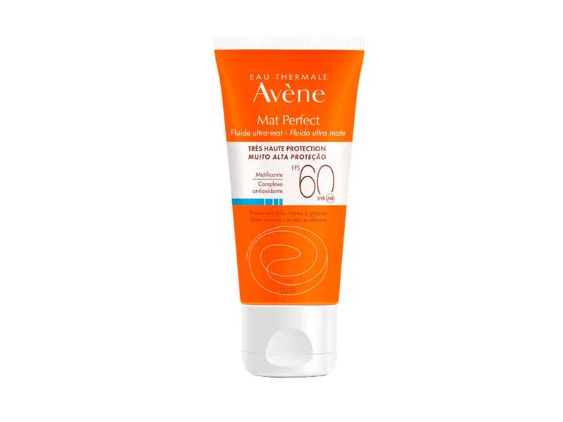 Protetor-Solar-Avene-Fluido-Ultra-Mat-Perfect-FPS60-Sem-Cor-50ml