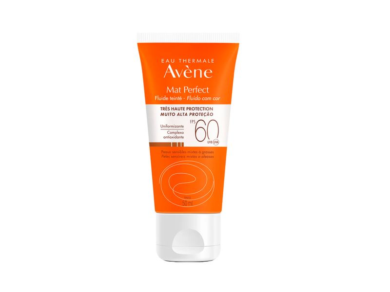 Protetor-Solar-Avene-Fluido-Ultra-Mat-Perfect-FPS60-Com-Cor-50ml