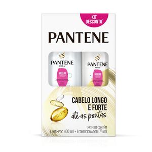 Kit Shampoo Pantene Micelar Purifica E Hidrata 400ml + Condiconador Pantene Micelar Purifica E Hidrata 175ml