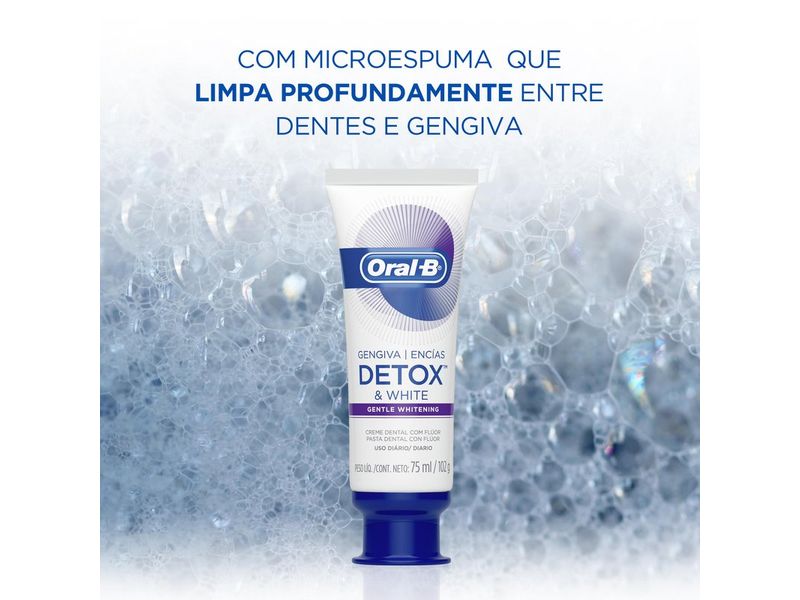 Creme-Dental-Oral-B-Gengiva-Detox-Gentle-Whitening-102g
