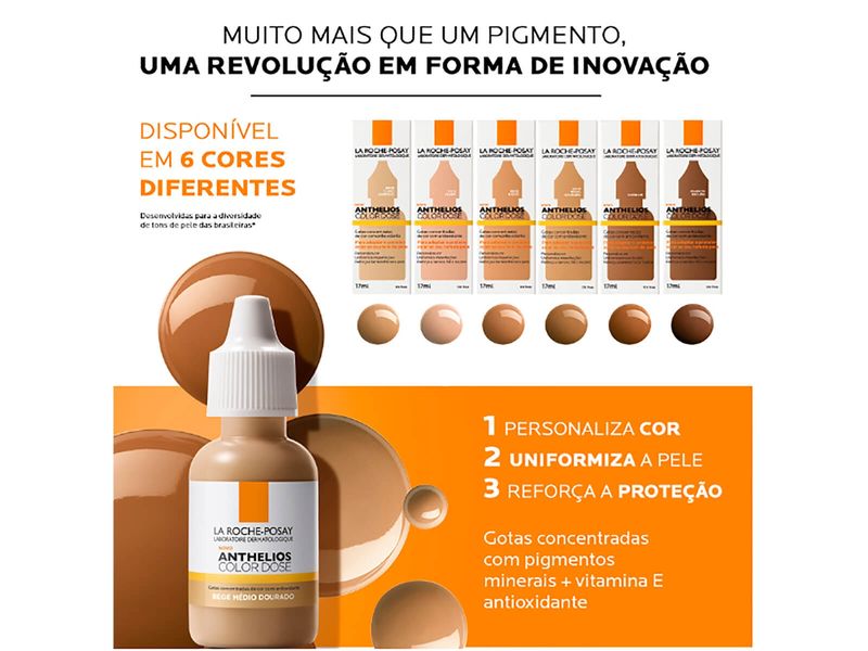 Pigmento-Facial-La-Roche-Posay-Anthelios-Color-Dose-Bege-Claro-17ml