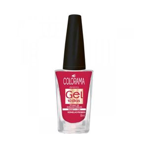 Esmalte  Colorama Gel Vermelho Proibido