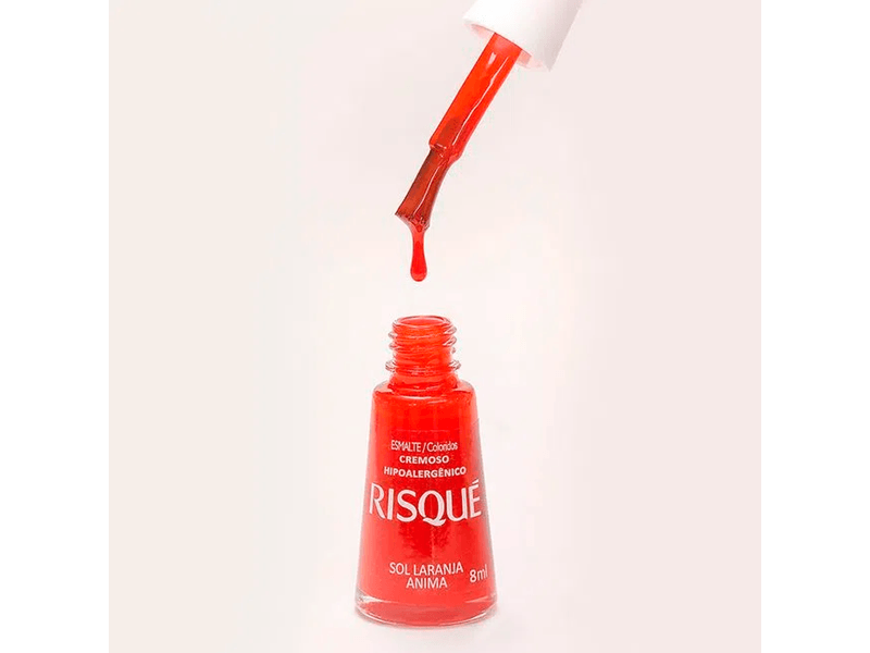 Esmalte-Risque-Colorido-Cremoso-Sol-Laranja-Anima-8ml