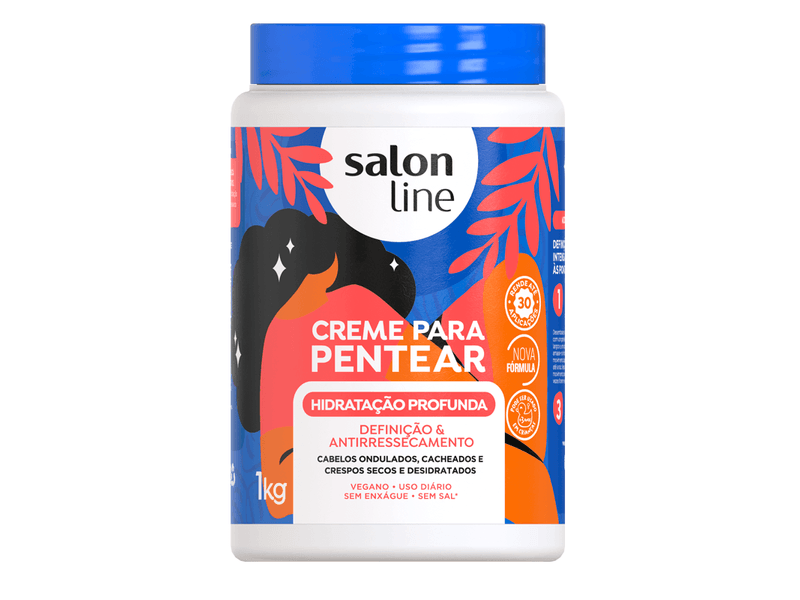 Creme para Pentear Salon Line Hidratação Profunda 1Kg