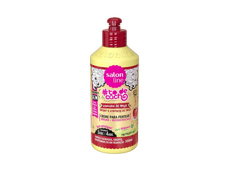Creme-de-Pentear-Salon-Line-To-de-Cacho-Vinagre-de-Maca-300ml