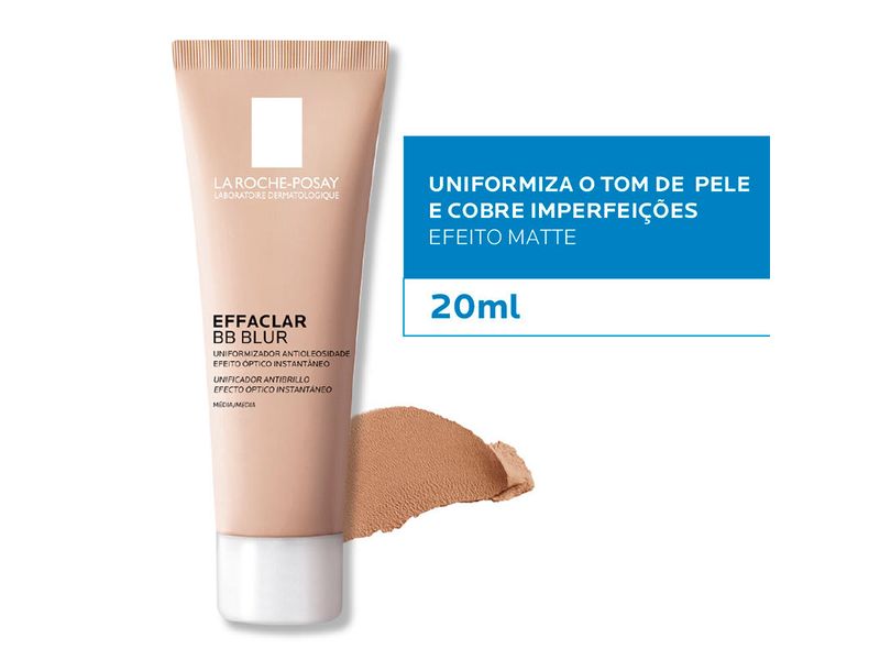 Uniformizador-La-Roche-Posay-Effaclar-BB-Blur-Clara-20ml