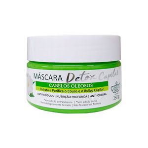 Máscara de Tratamento Flores e Vegetais Detox Capilar 250g