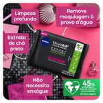 Lenços Limpeza Demaquilantes Nivea MicellAIR Expert 20 Unidades
