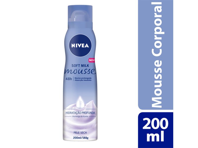 Mousse-Hidratante-Corporal-Nivea-Soft-Milk-200ml