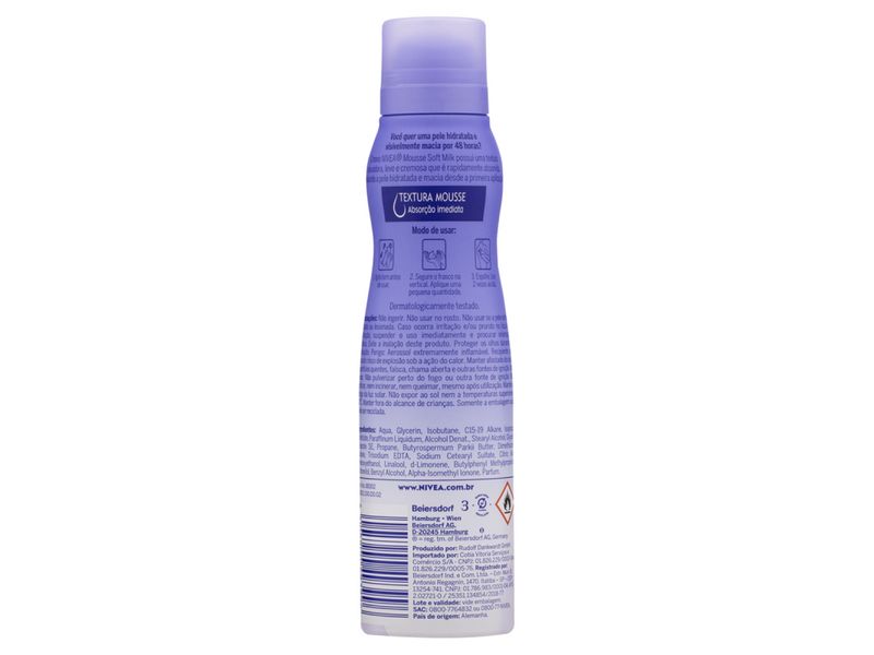 Mousse-Hidratante-Corporal-Nivea-Soft-Milk-200ml
