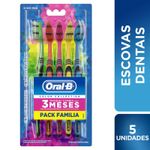 Kit-Escova-Dental-Oral-B-Color-Collection-5-Unidades